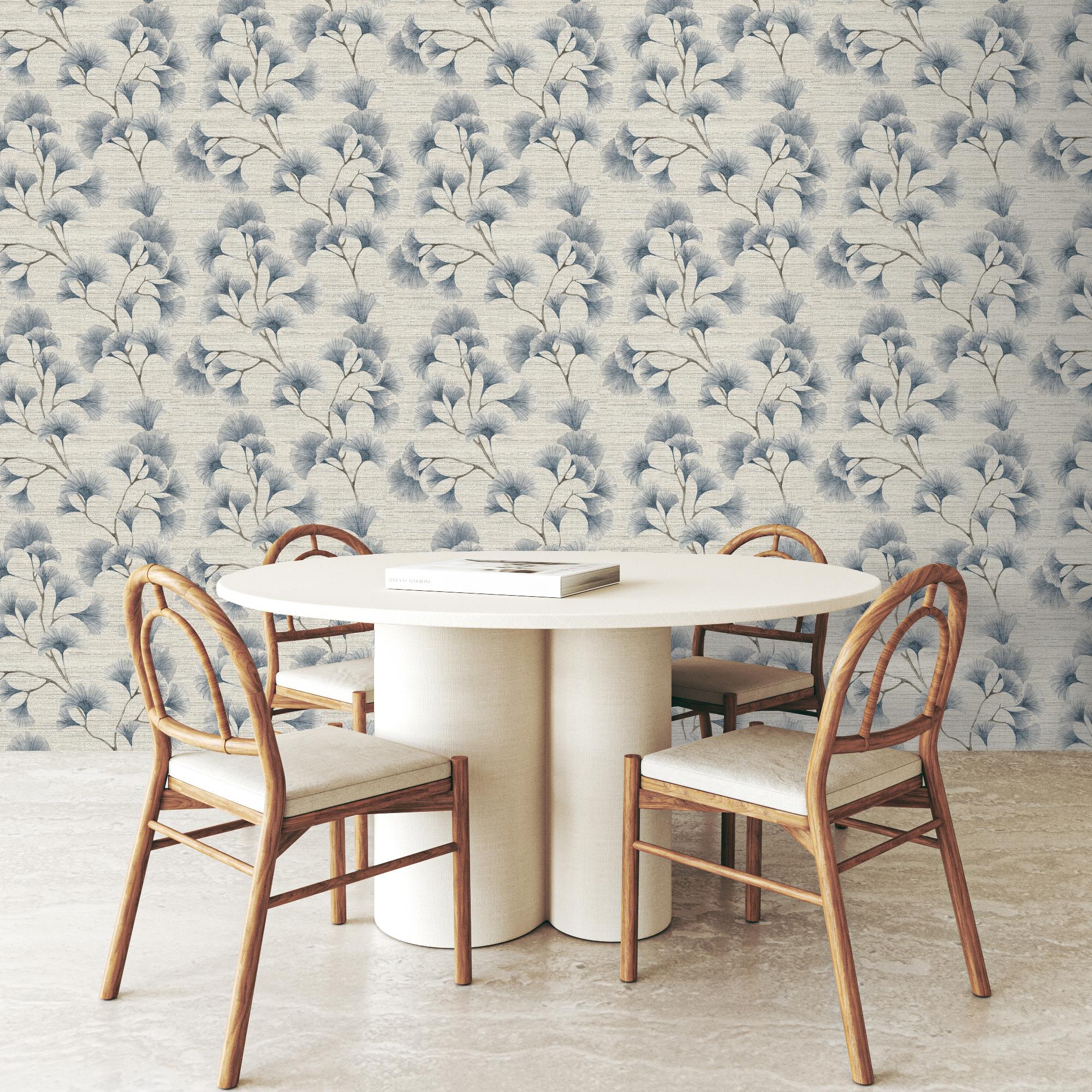 100420AH Ginkgo Leaf Trail by Wallpaper by Arthouse