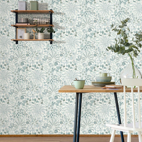 ONB100596029 Hygge Hope Only Blue Wallpaper by Caselio