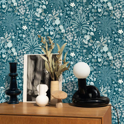 ONB100596120 Hygge Hope Only Blue Wallpaper by Caselio