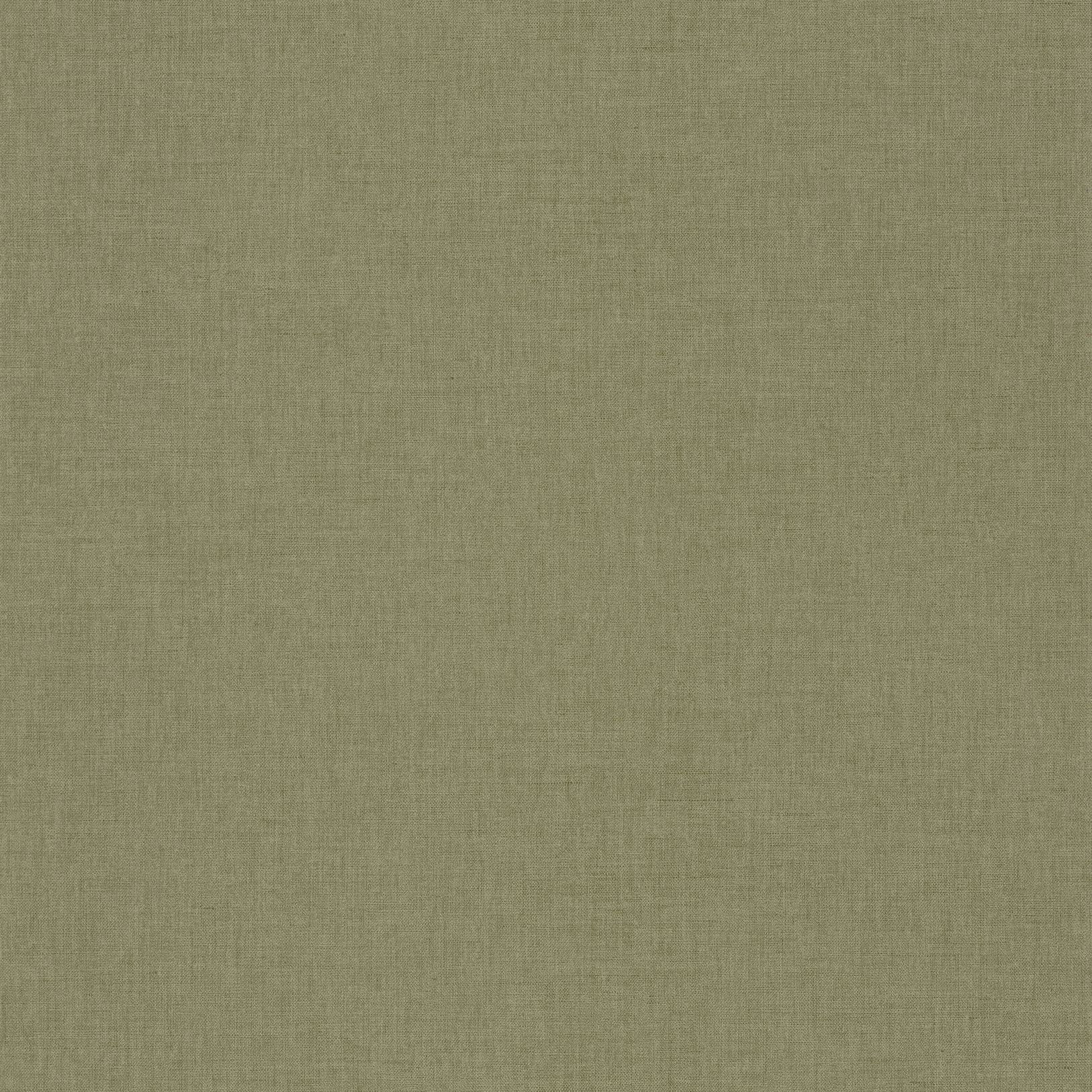 Uni Vert Kaki Happy Kids Club Wallpaper by Caselio