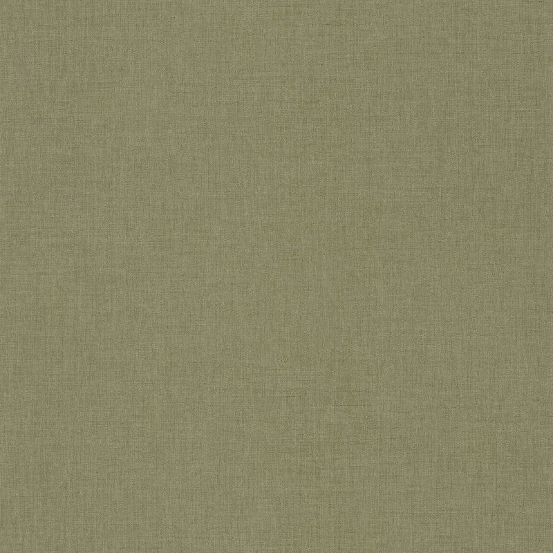 Uni Vert Kaki Happy Kids Club Wallpaper by Caselio