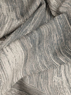 100632EH Huttoll Charcoal Elemental Fabric by Esselle Home