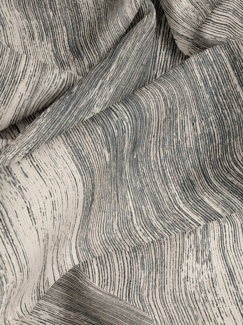 100632EH Huttoll Charcoal Elemental Fabric by Esselle Home