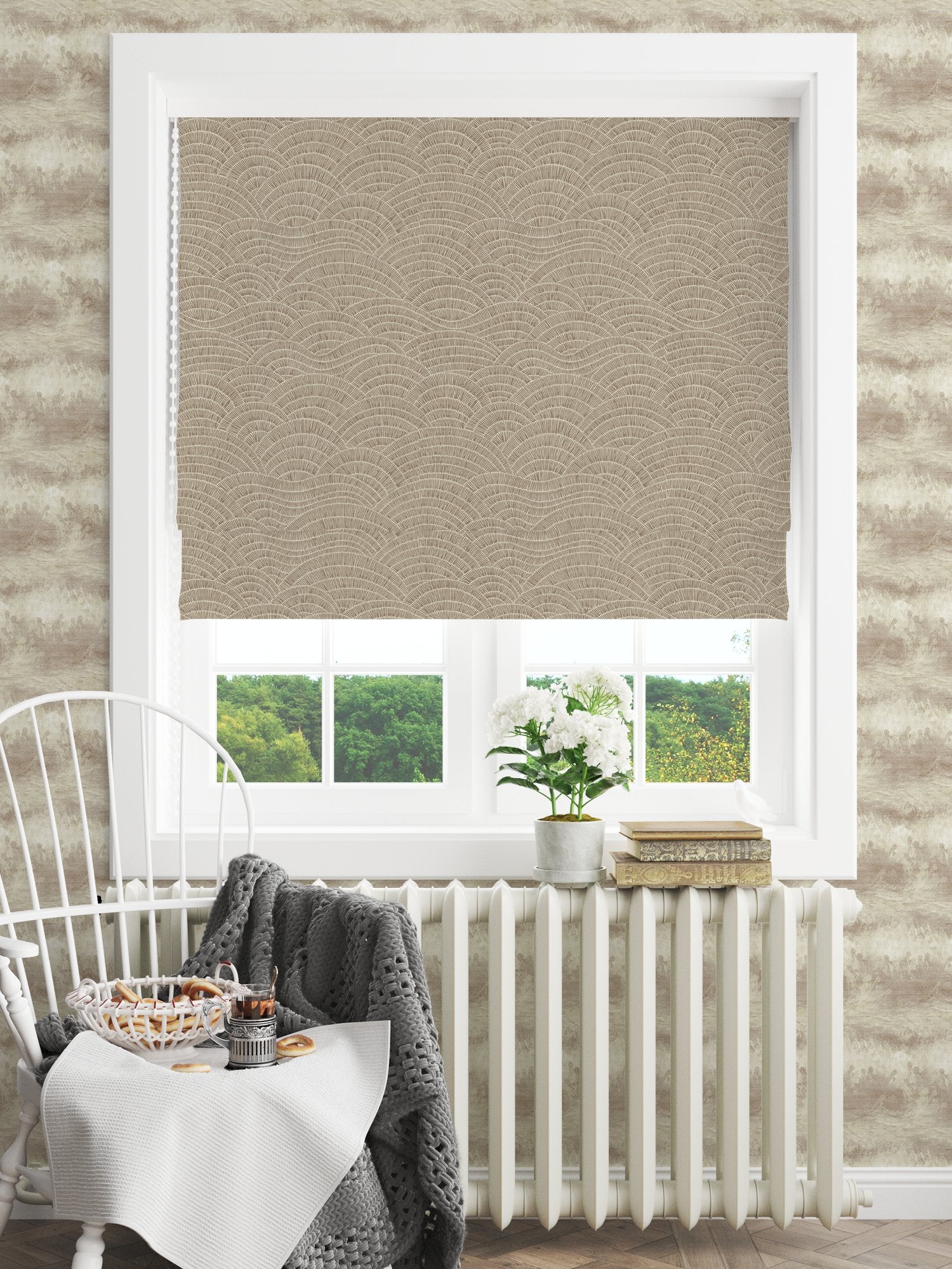 100637EH Dalty Sand Elemental Fabric by Esselle Home