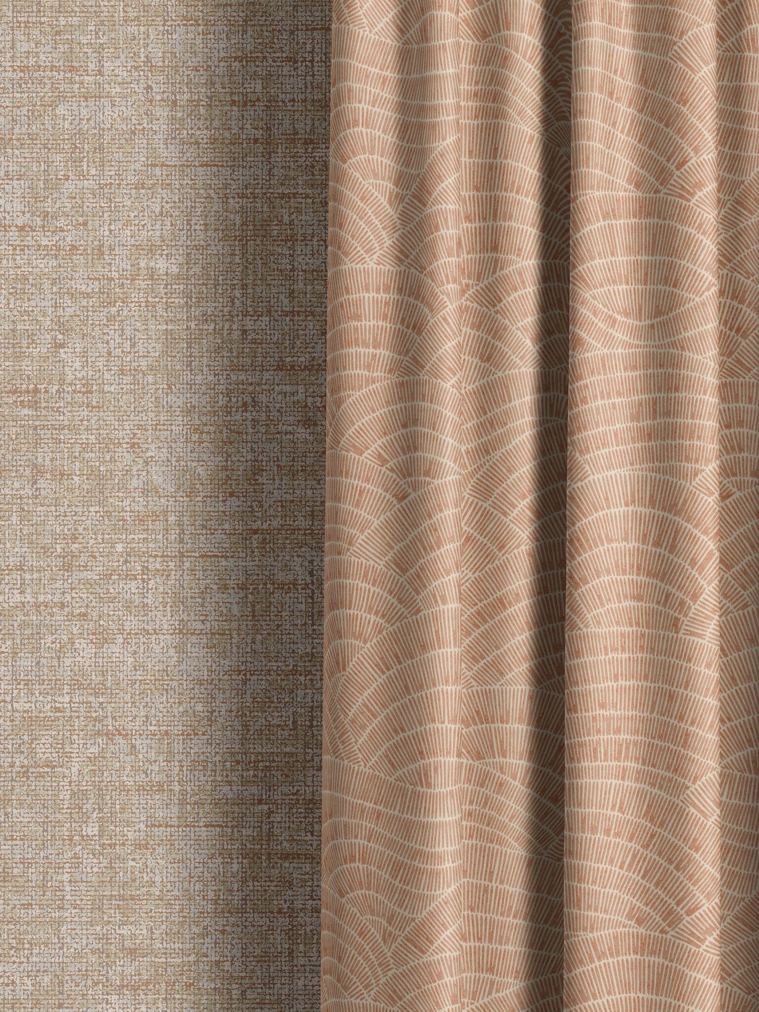 100638EH Dalty Copper Elemental Fabric by Esselle Home