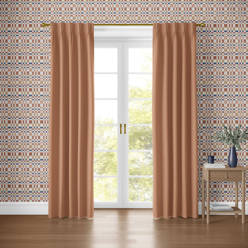 100639EH Millar Brick A La Mode Fabric by Esselle Home
