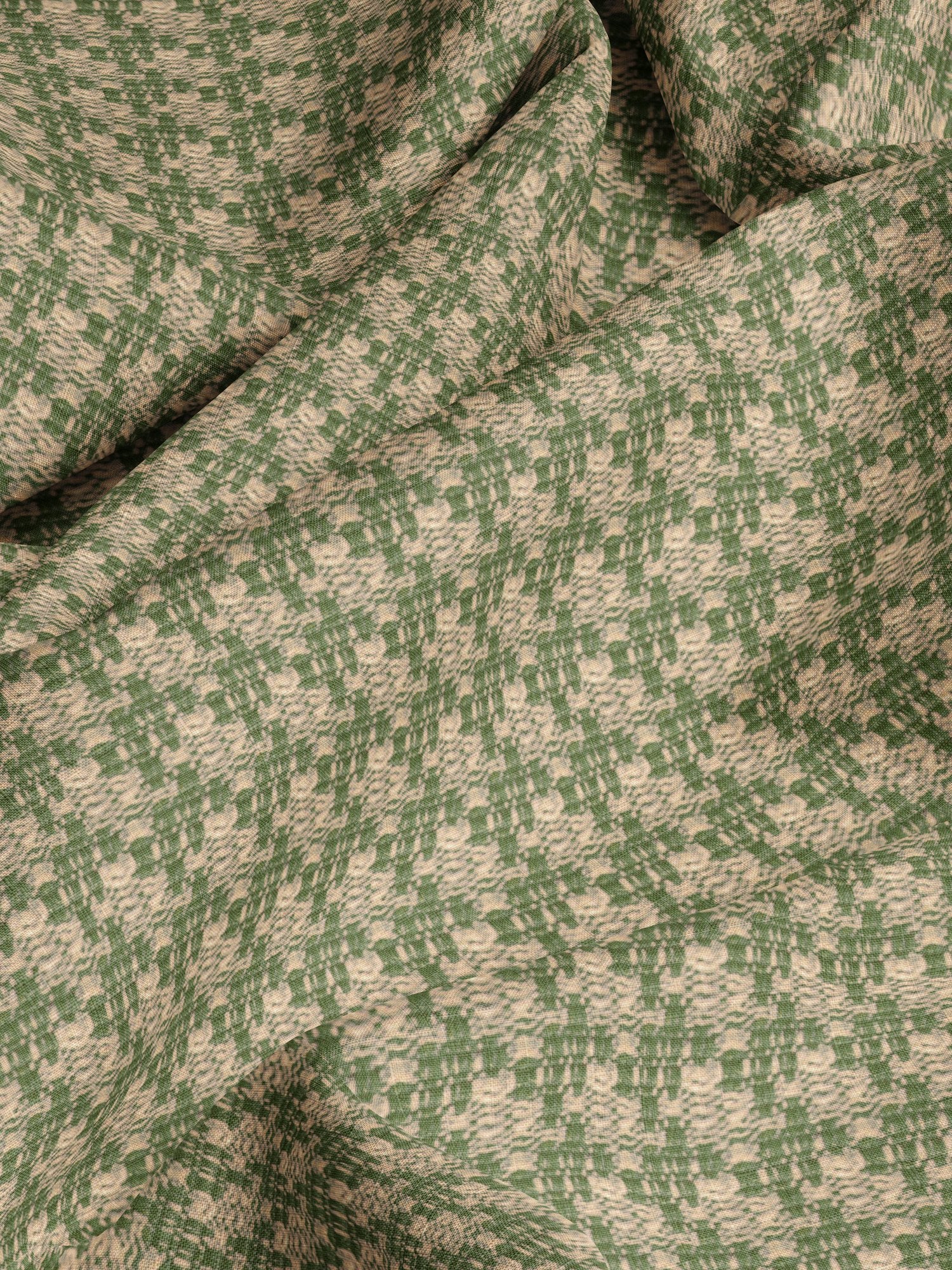100641EH Millar Teal A La Mode Fabric by Esselle Home