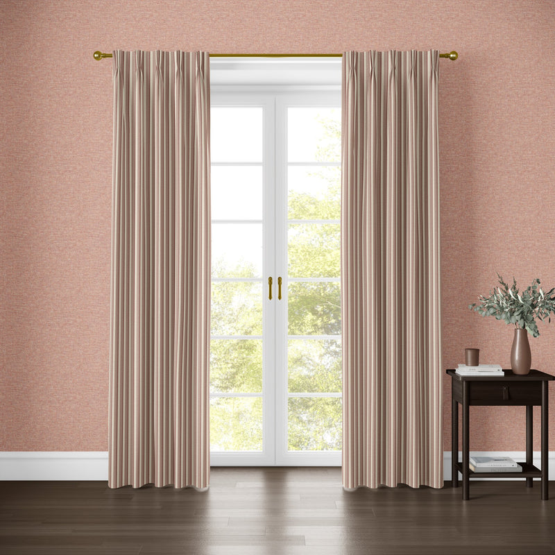 100643EH Lolen Salmon A La Mode Fabric by Esselle Home