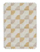 100654EH Dalure Ochre A La Mode Fabric by Esselle Home