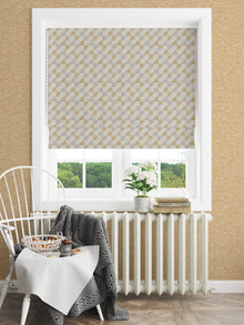 100654EH Dalure Ochre A La Mode Fabric by Esselle Home