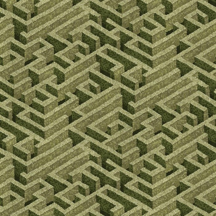 JMW-100701 Labyrinth Wallpaper by Josephine Munsey