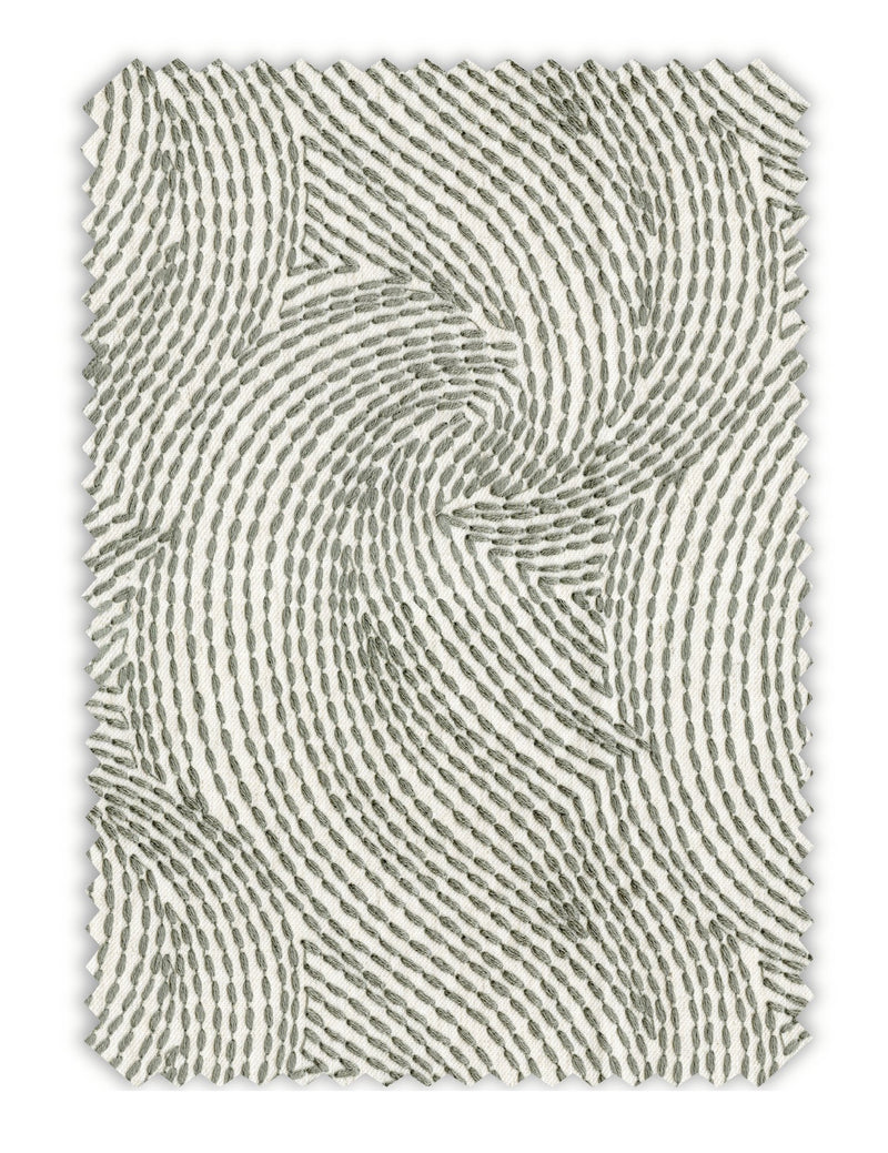 100720EH Hardel Grey Elemental Fabric by Esselle Home
