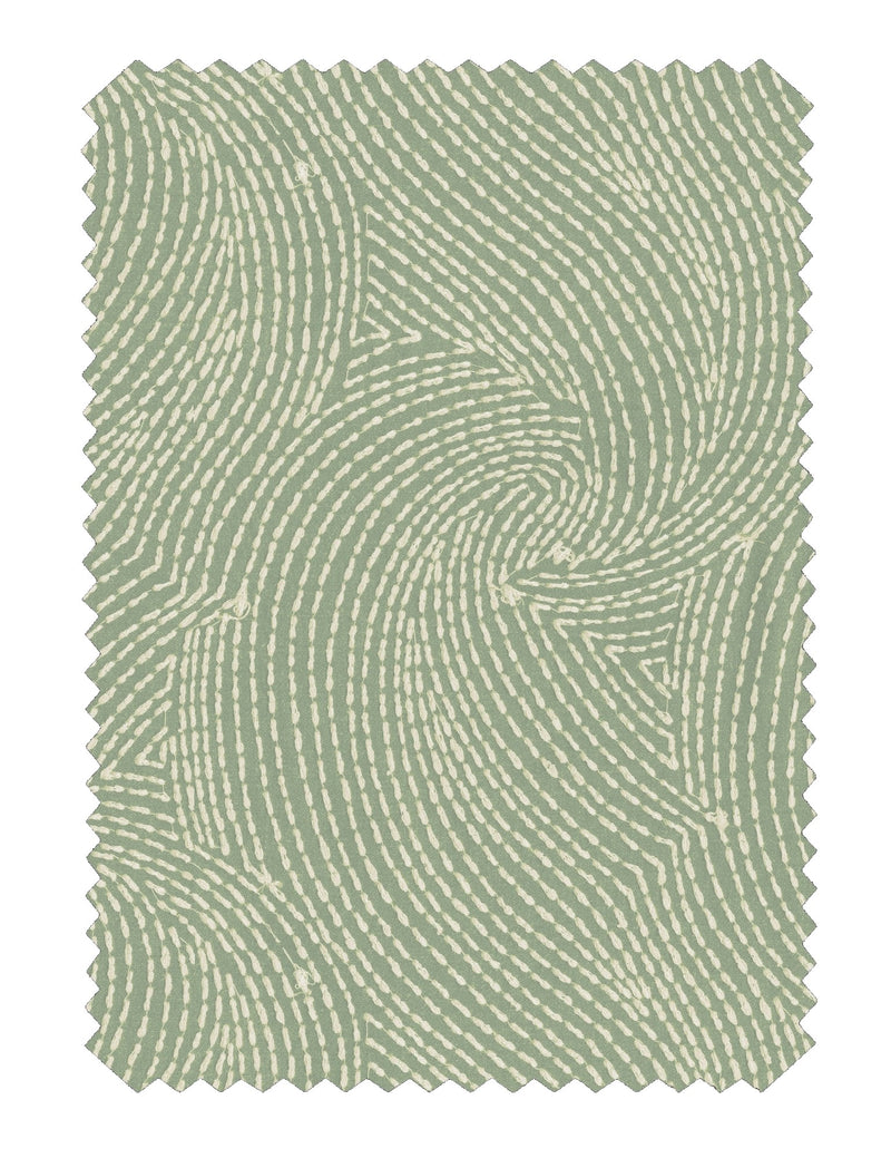 100721EH Hardel Aqua Elemental Fabric by Esselle Home
