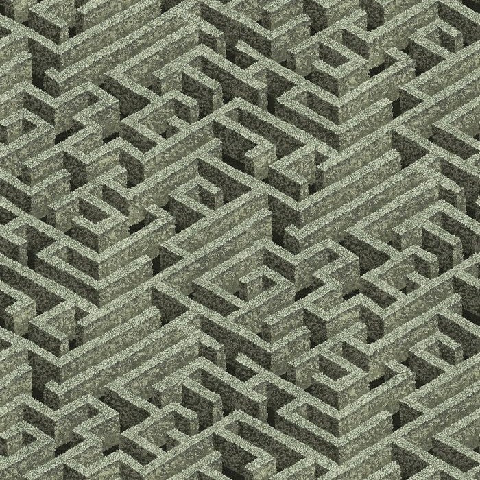 JMW-100721 Labyrinth Wallpaper by Josephine Munsey
