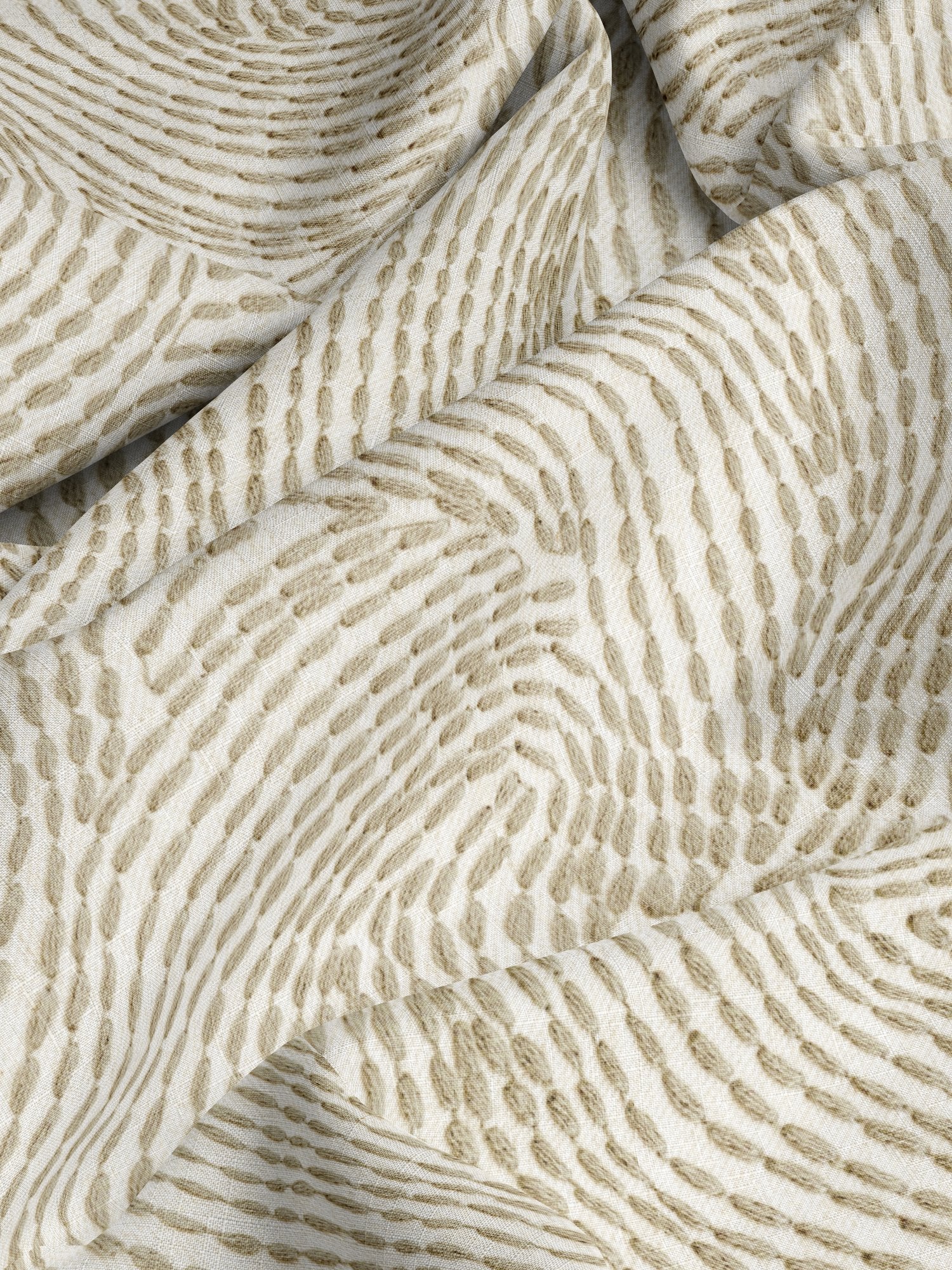 100722EH Hardel Natural Elemental Fabric by Esselle Home