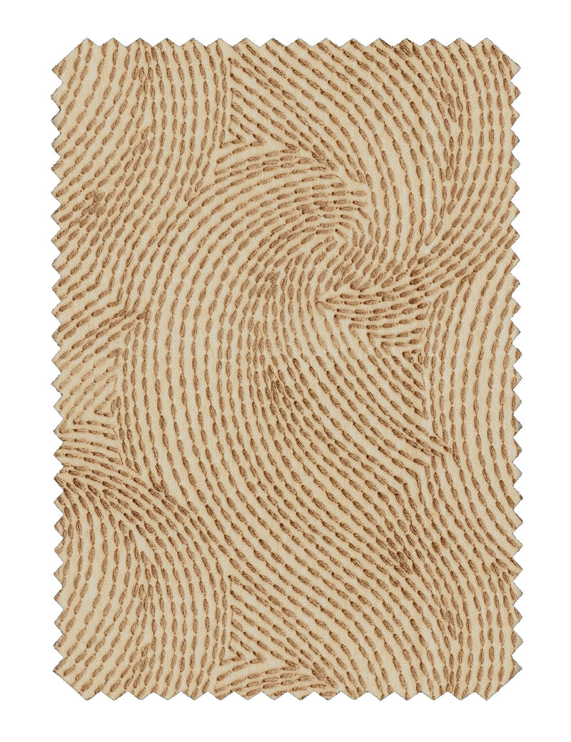 100723EH Hardel Coffee Elemental Fabric by Esselle Home