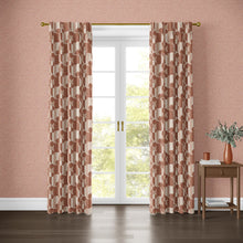 100727EH Beckett Terracotta A La Mode Fabric by Esselle Home