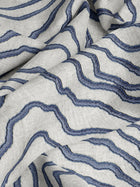 100729EH Sidford Blue Elemental Fabric by Esselle Home