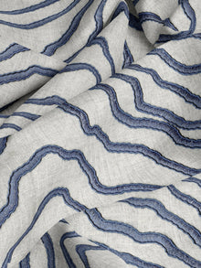 100729EH Sidford Blue Elemental Fabric by Esselle Home