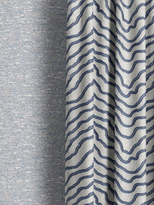 100729EH Sidford Blue Elemental Fabric by Esselle Home