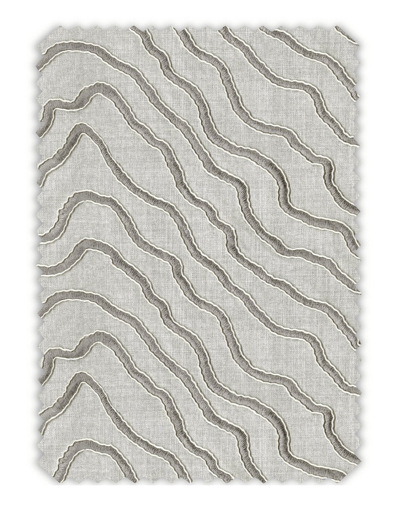 100730EH Sidford Silver Elemental Fabric by Esselle Home