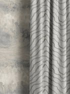 100730EH Sidford Silver Elemental Fabric by Esselle Home