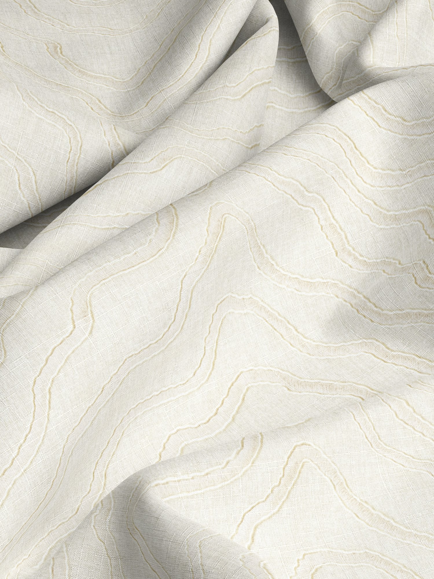 100731EH Sidford White Elemental Fabric by Esselle Home