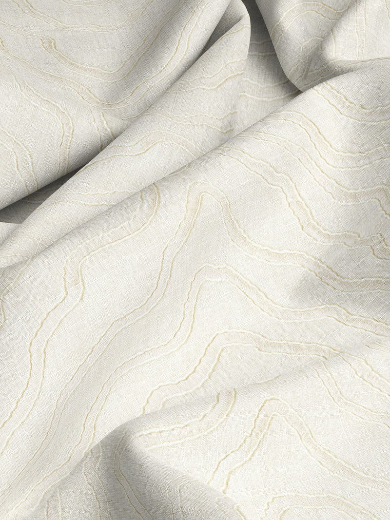100731EH Sidford White Elemental Fabric by Esselle Home