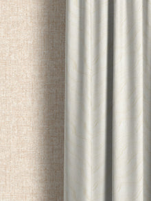 100731EH Sidford White Elemental Fabric by Esselle Home