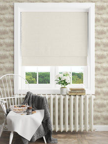 100731EH Sidford White Elemental Fabric by Esselle Home