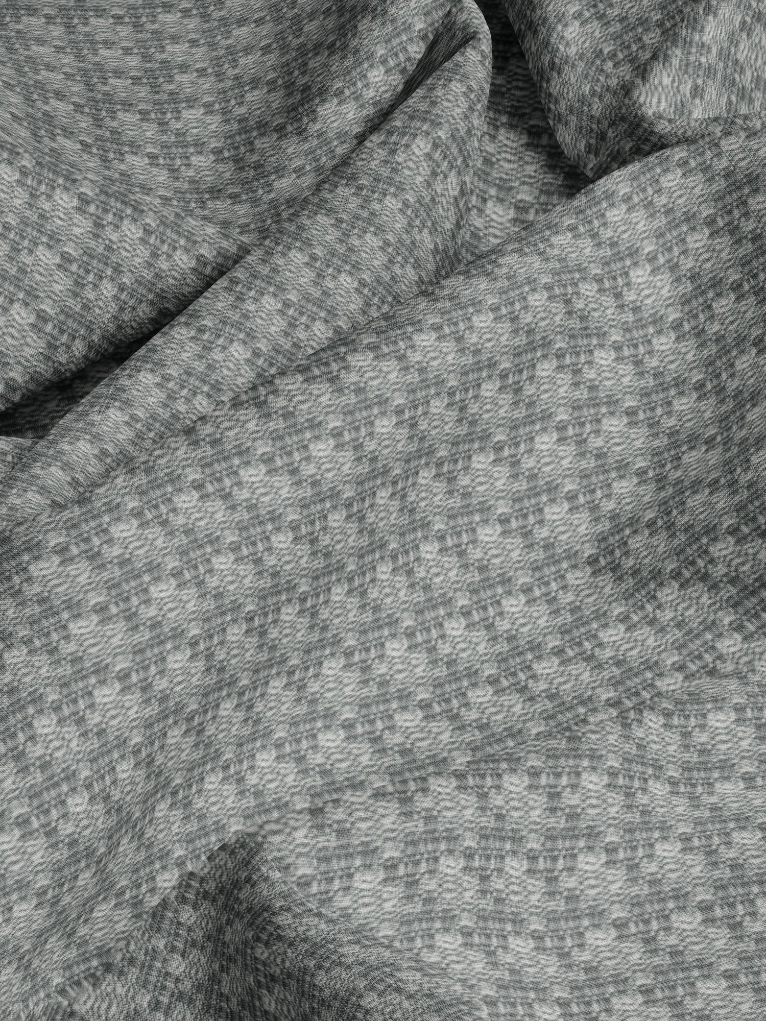 100734EH Millar Charcoal A La Mode Fabric by Esselle Home