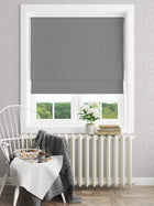 100734EH Millar Charcoal A La Mode Fabric by Esselle Home