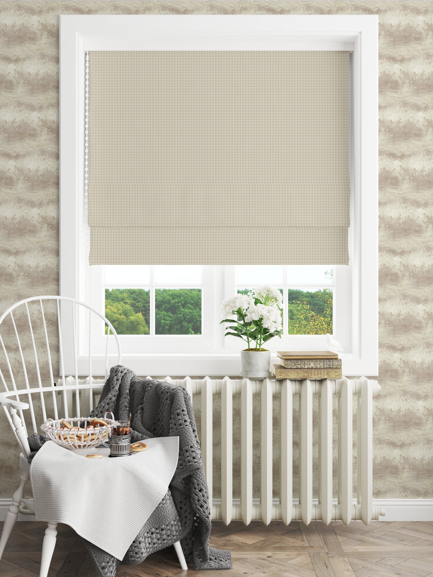 100735EH Millar Linen A La Mode Fabric by Esselle Home