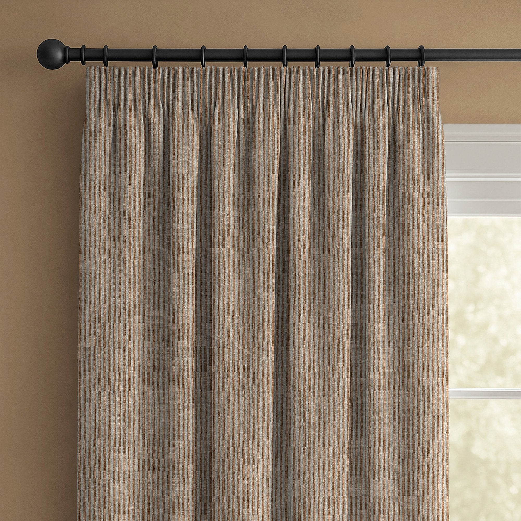 100790BH Mayfield Rust Belfield Fabric by Belfield Home