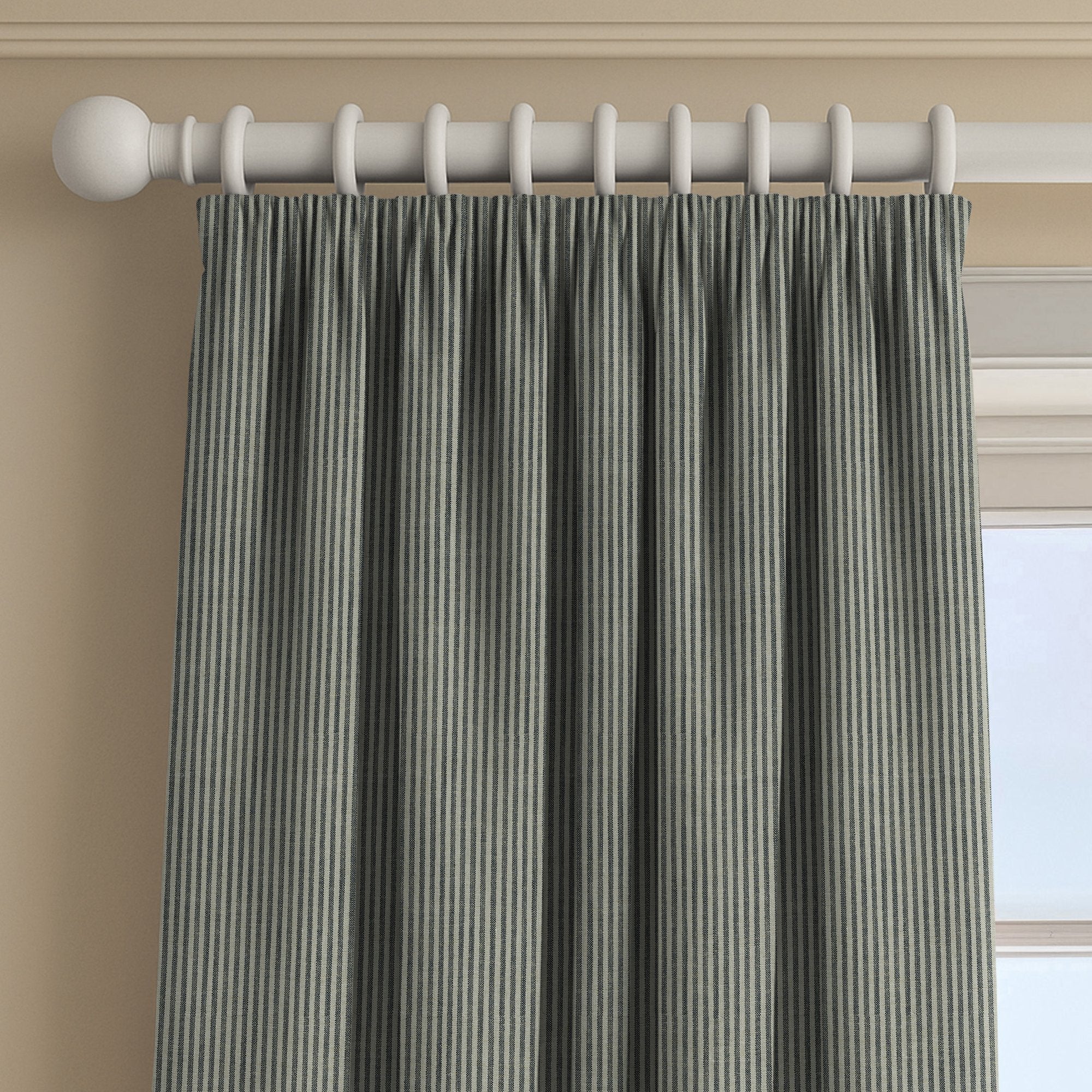100791BH Mayfield Navy Belfield Fabric by Belfield Home