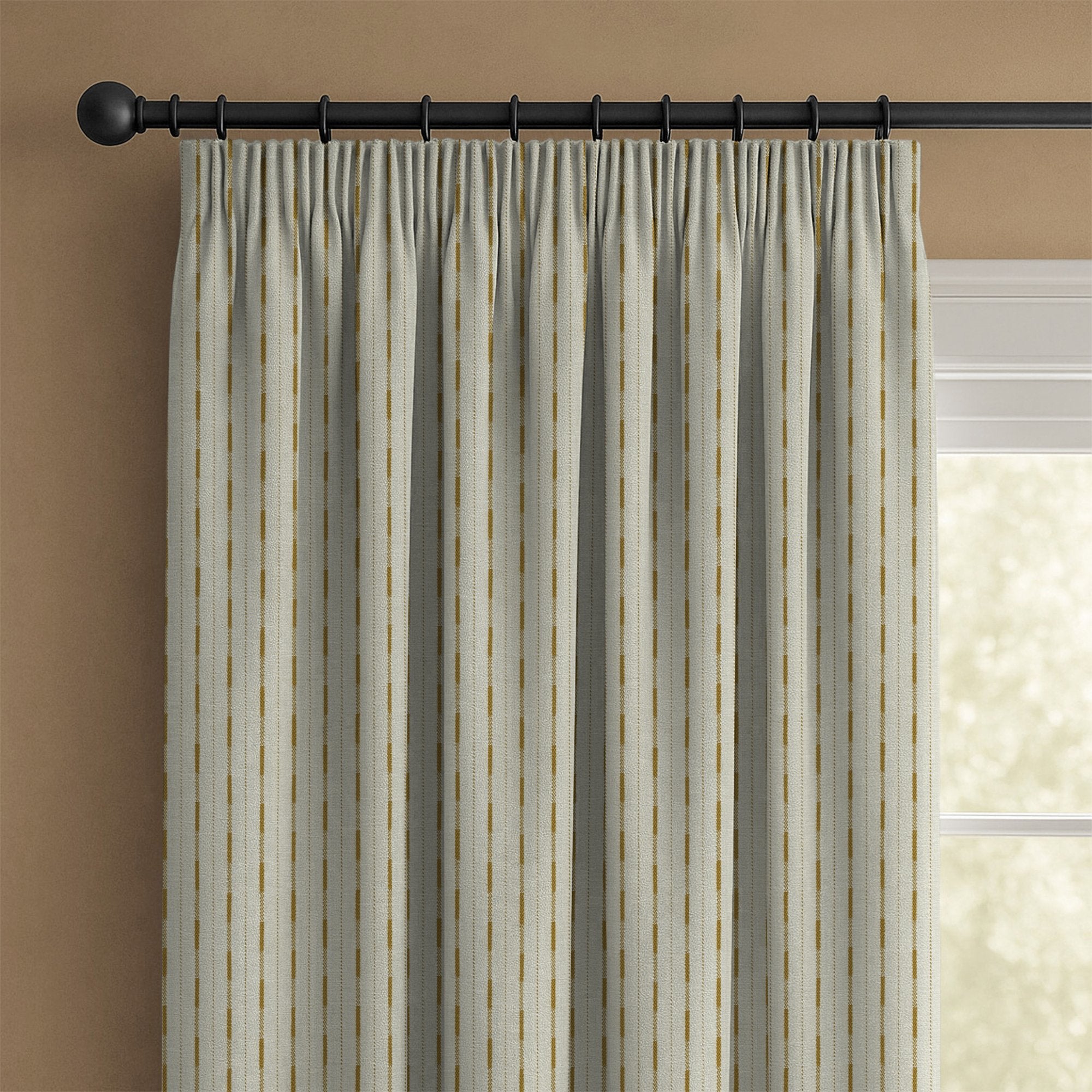 100793BH Myatt Ochre Belfield Fabric by Belfield Home
