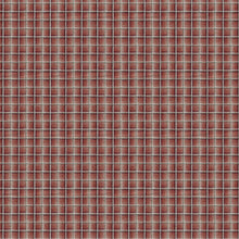 100800BH Baxter Red/Charcoal Belfield Fabric by Belfield Home