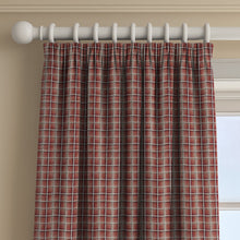 100800BH Baxter Red/Charcoal Belfield Fabric by Belfield Home