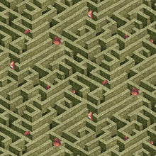 JMW-100801 Labyrinth with Squirrel Wallpaper by Josephine Munsey