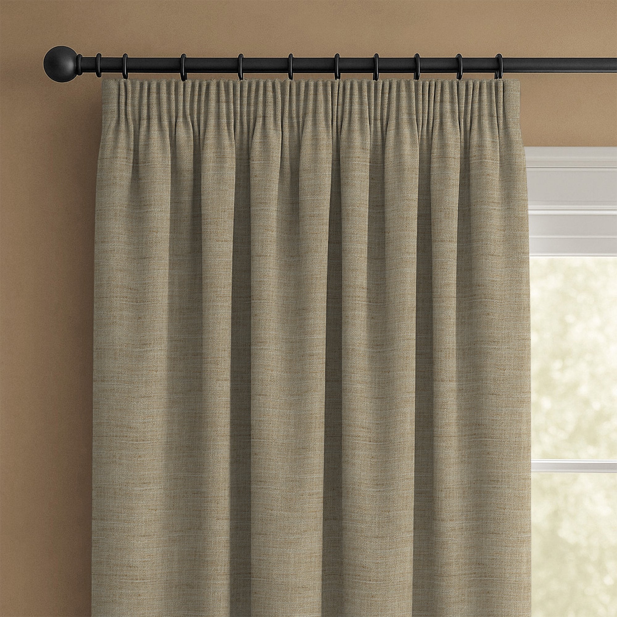 100802BH Hambro Oatmeal Belfield Fabric by Belfield Home