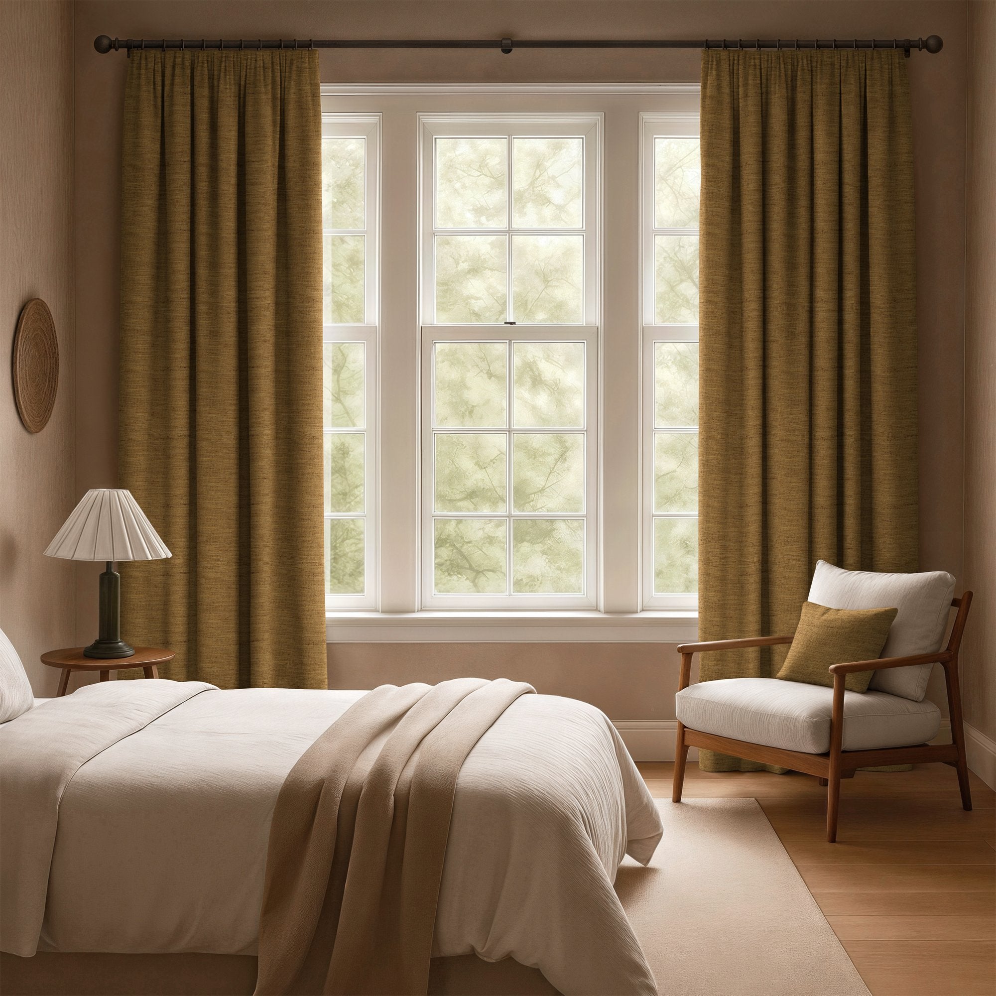 100805BH Hambro Ochre Belfield Fabric by Belfield Home