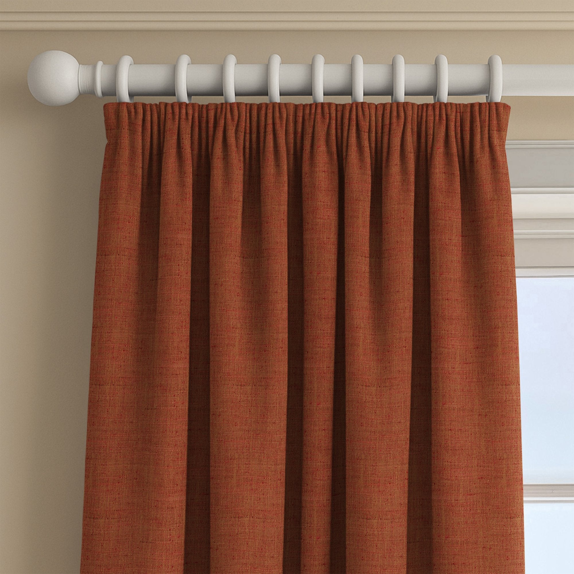 100806BH Hambro Terracotta Belfield Fabric by Belfield Home