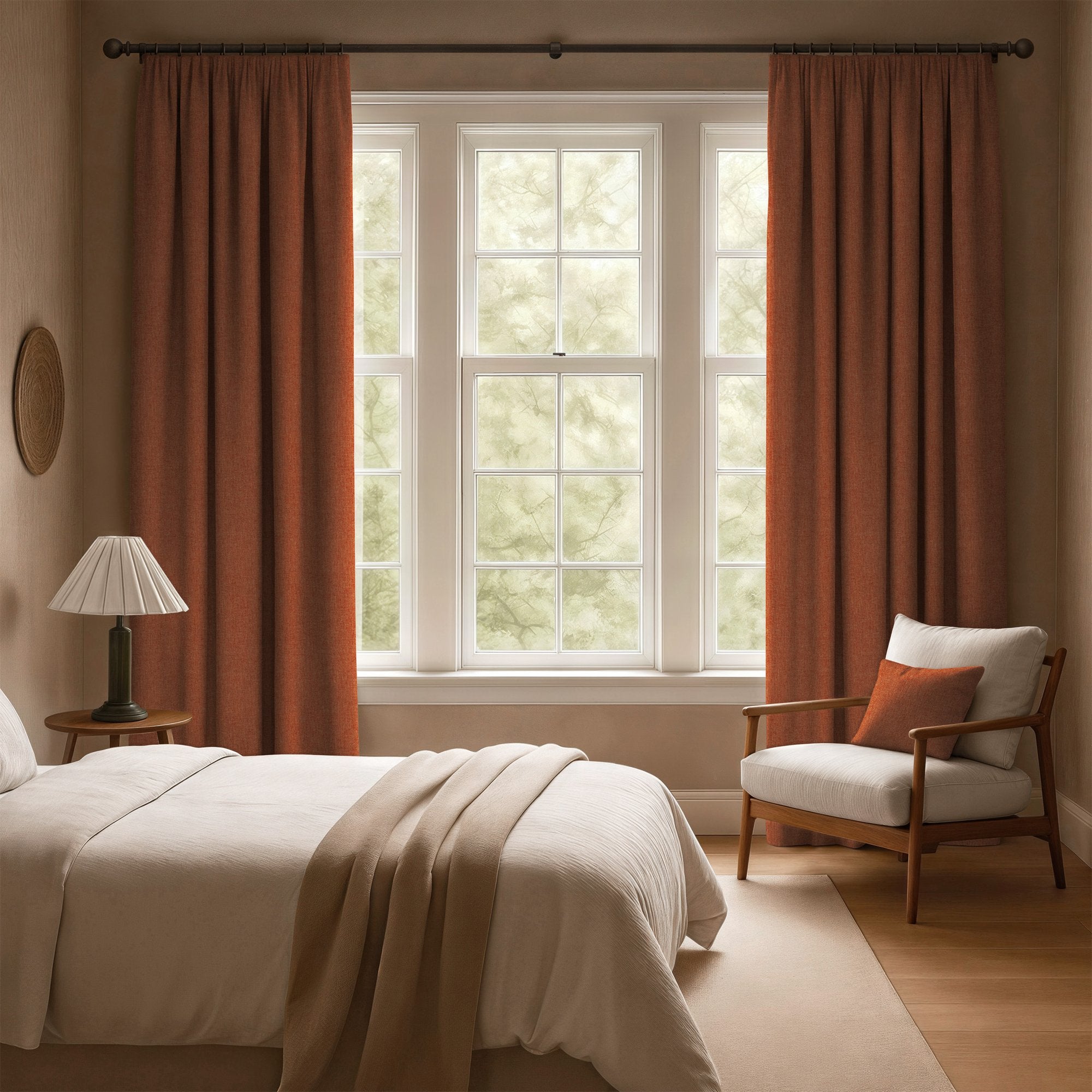 100819BH Cranfield Terracotta Belfield Fabric by Belfield Home