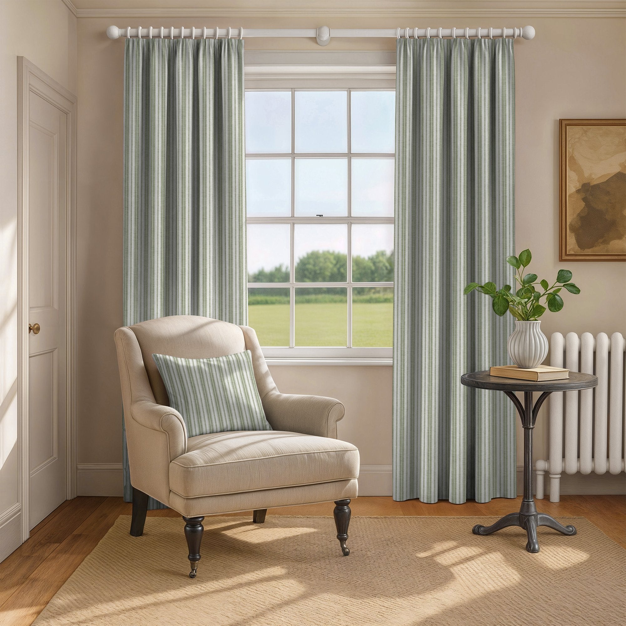 100829BH Medwin Sage Belfield Fabric by Belfield Home