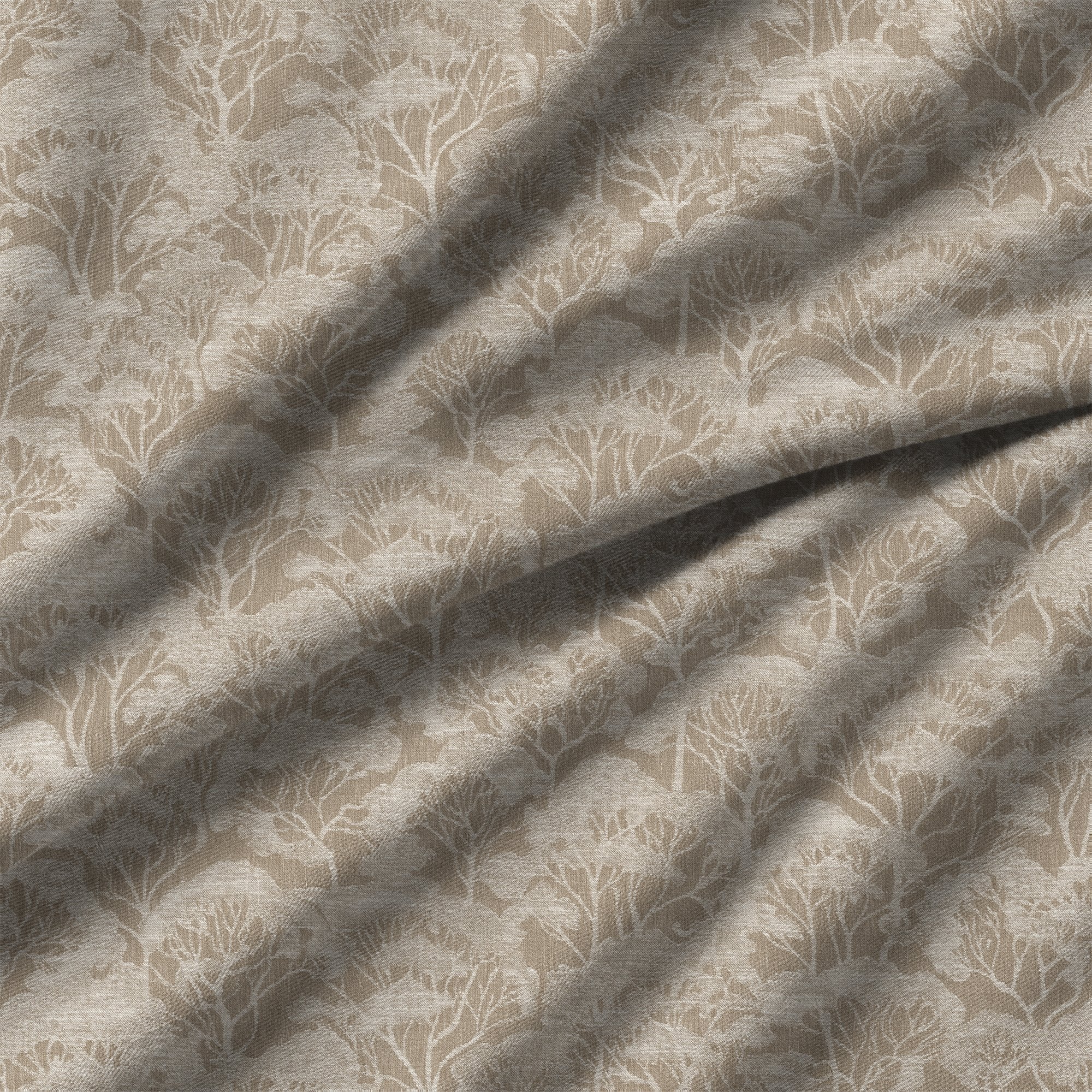 100838BH Rutford Mink Belfield Fabric by Belfield Home
