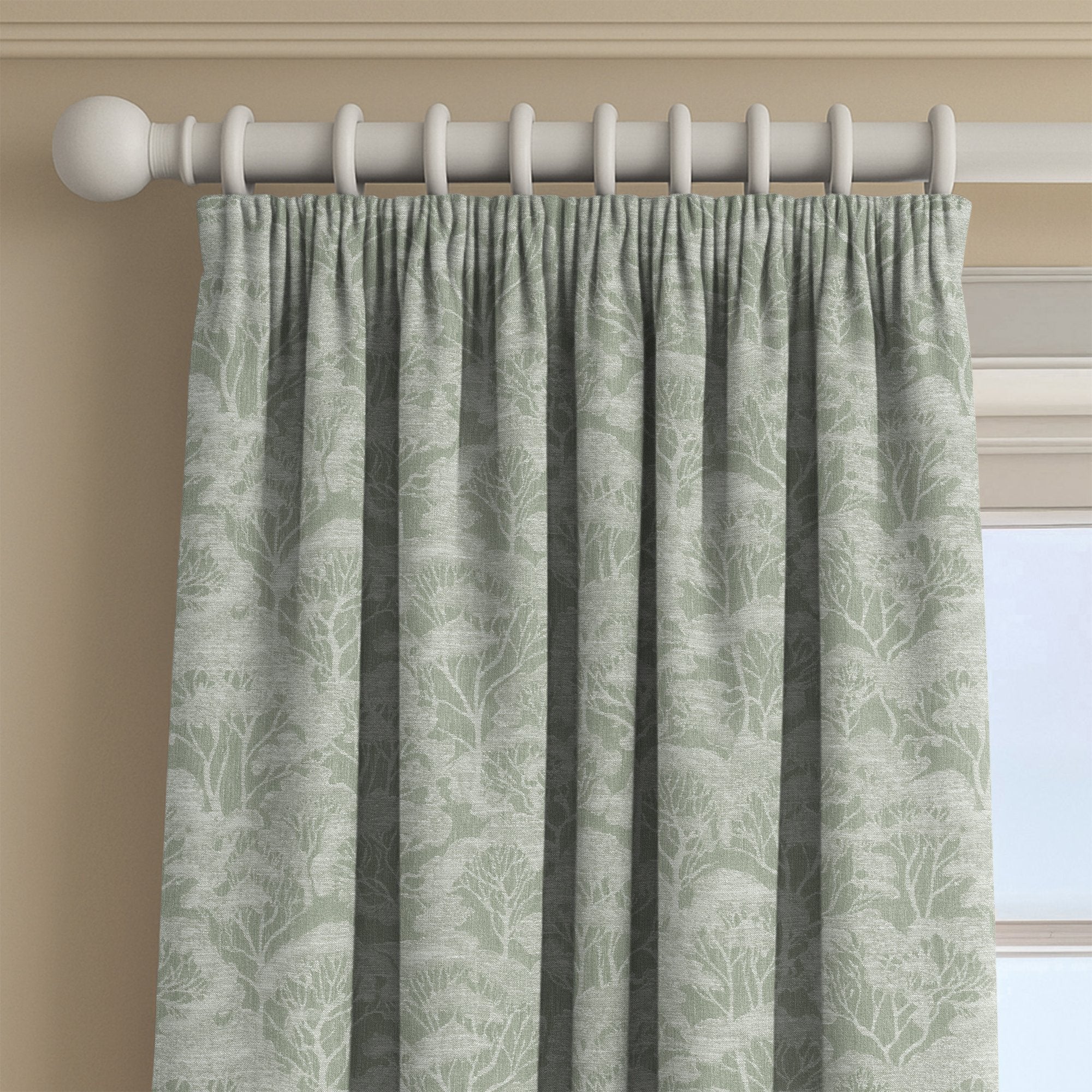 100840BH Rutford Sage Belfield Fabric by Belfield Home