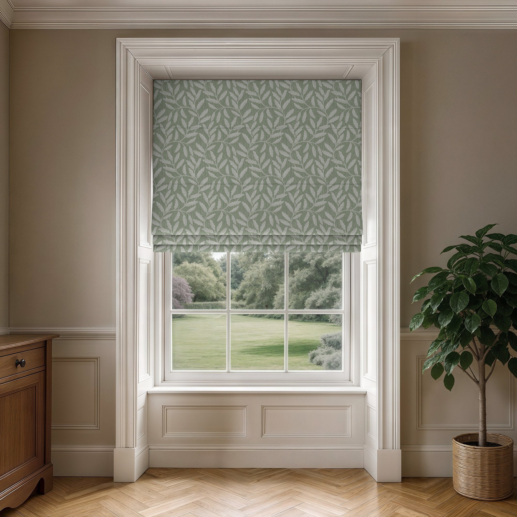 100847BH Sandmere Sage Belfield Fabric by Belfield Home