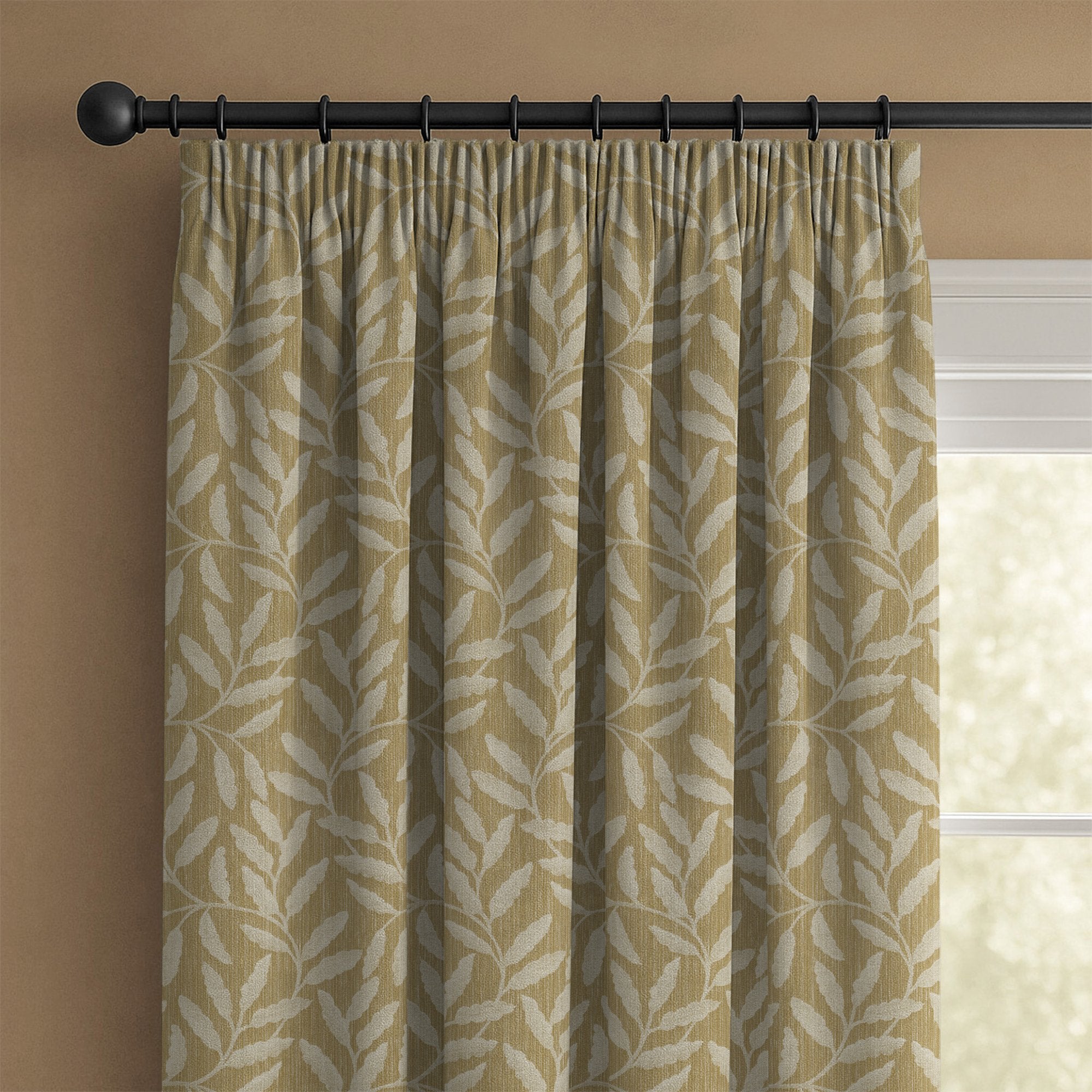 100849BH Sandmere Ochre Belfield Fabric by Belfield Home