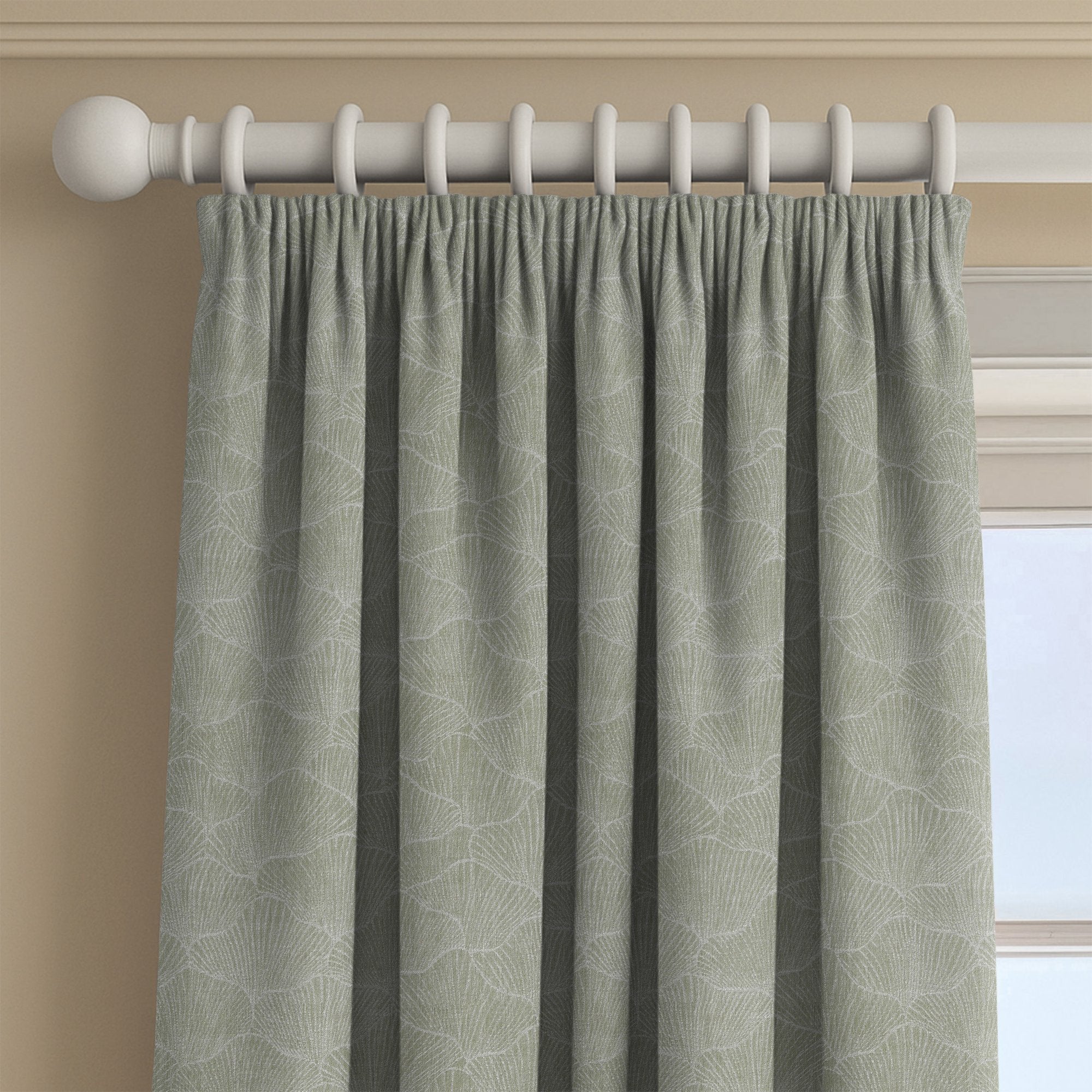 100851BH Saxby Sage Belfield Fabric by Belfield Home