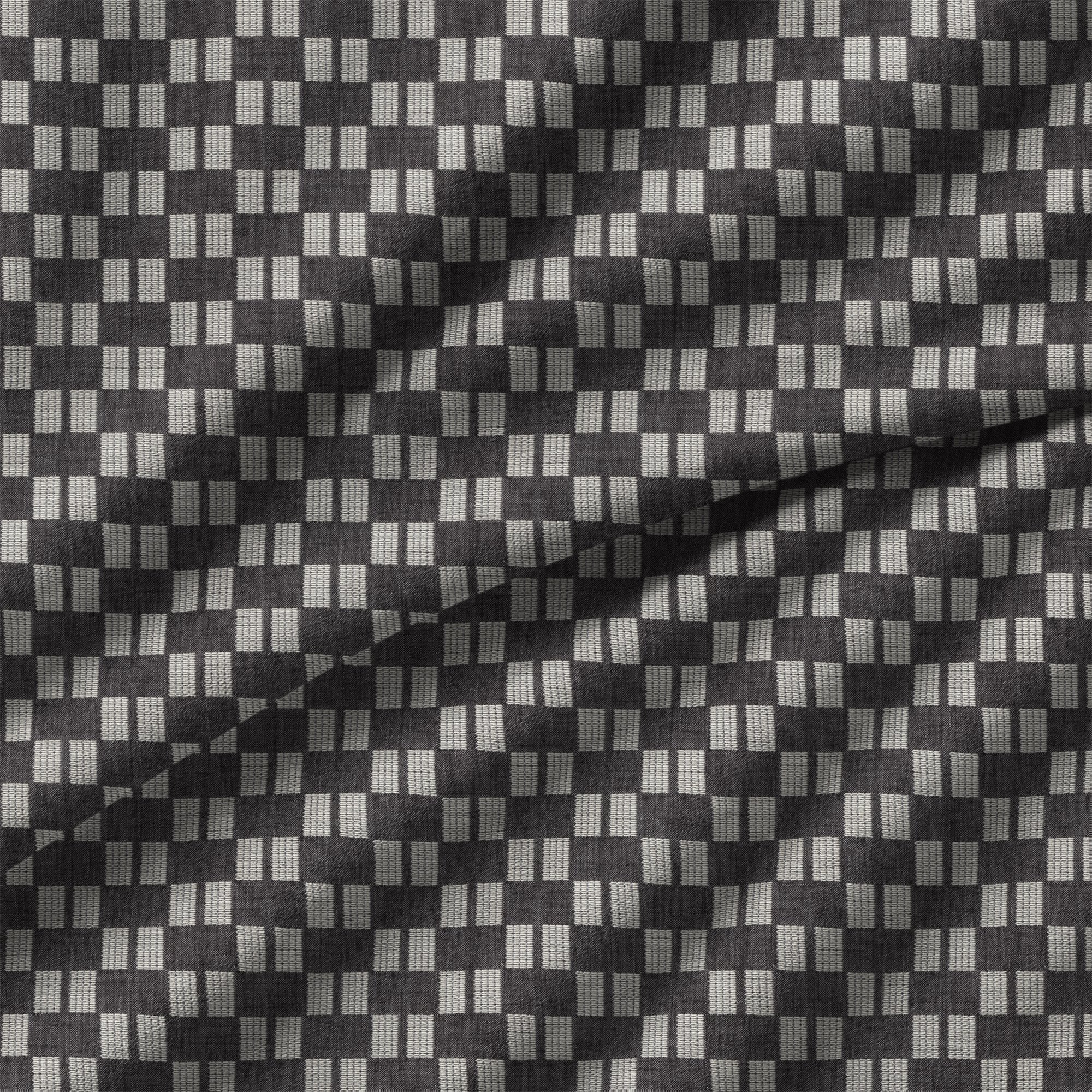 100869BH Bankton Charcoal Belfield Fabric by Belfield Home